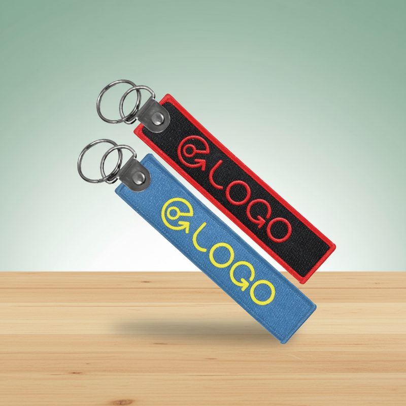 Porte-clés flamme personnalisé