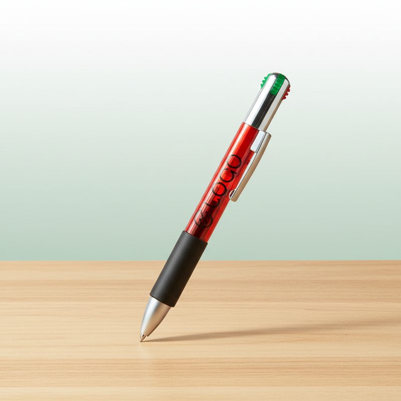 Stylo 4 couleurs personnalisé